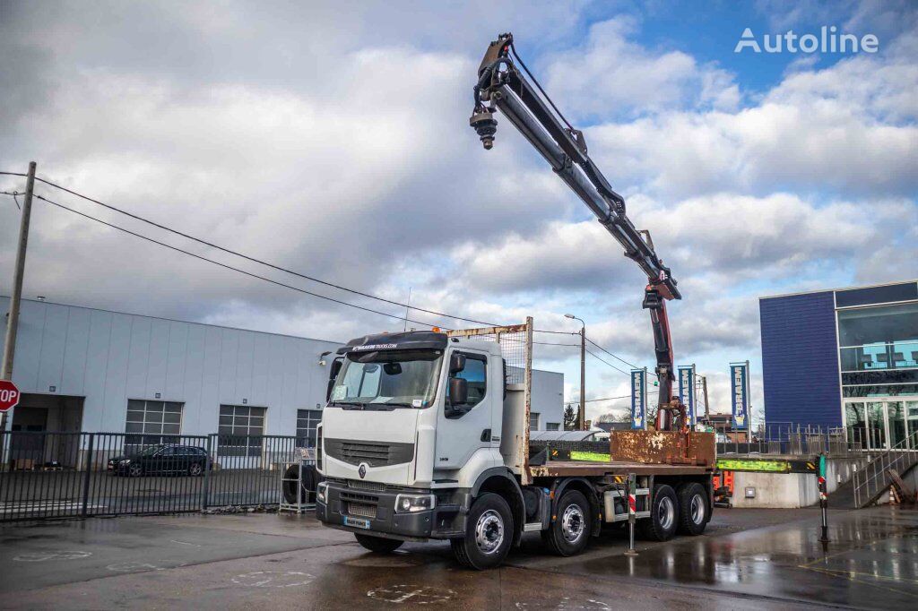 Renault LANDER 380 DXI+PALFINGER 22002/4X bortu kravas automašīna