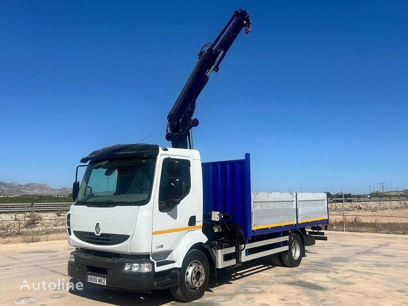 Renault MIDLUM 220.14 DXI flatbed truck