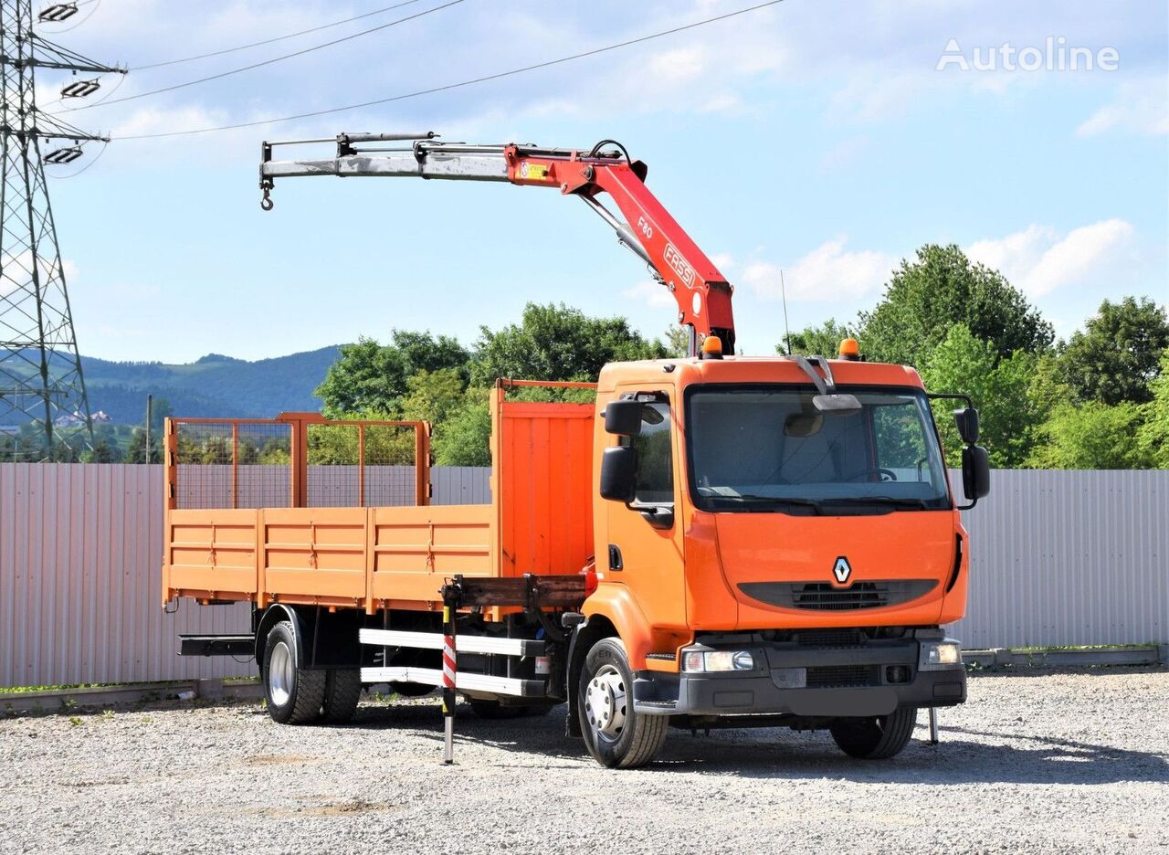 Renault MIDLUM 220 DXI  flatbed truck