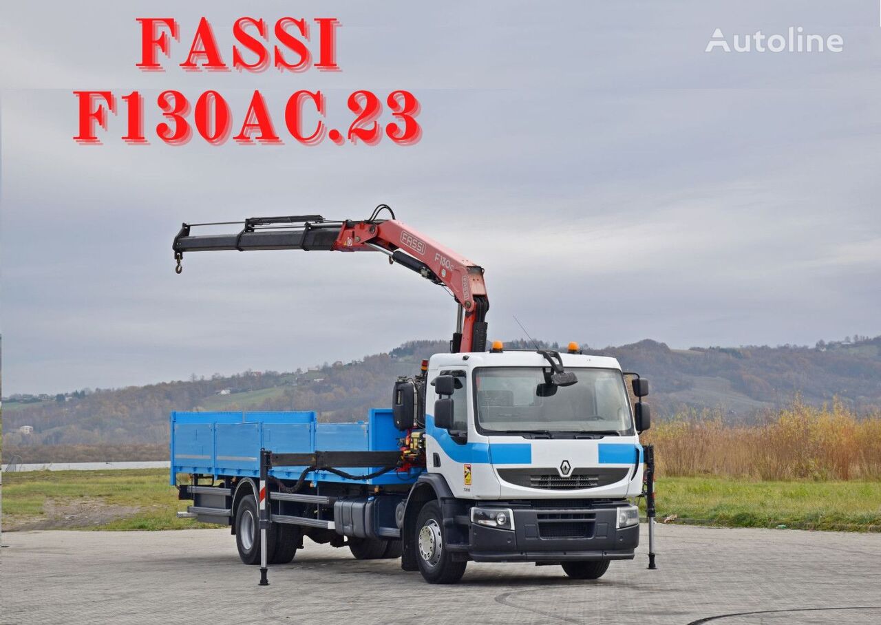 Renault Premium 320 flatbed truck