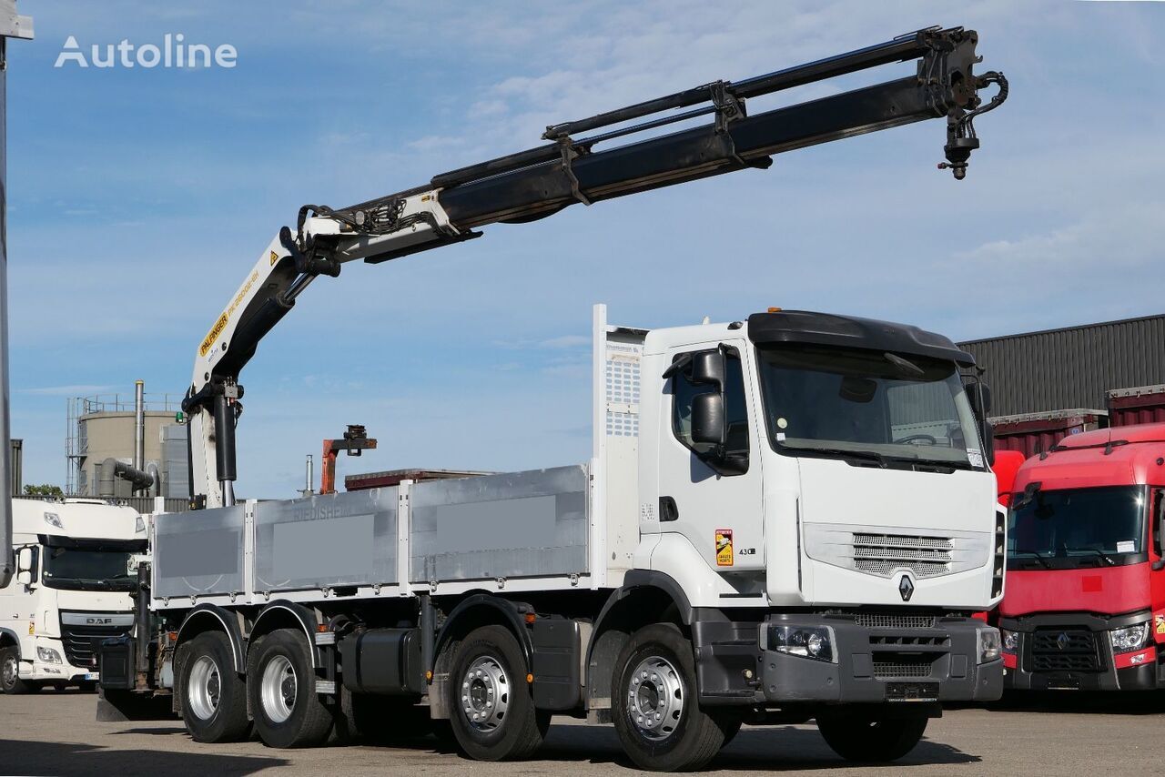 Renault Premium 430DXi  flatbed truck - Autoline