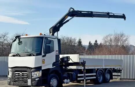 Camion plateau Renault T 380 - Autoline