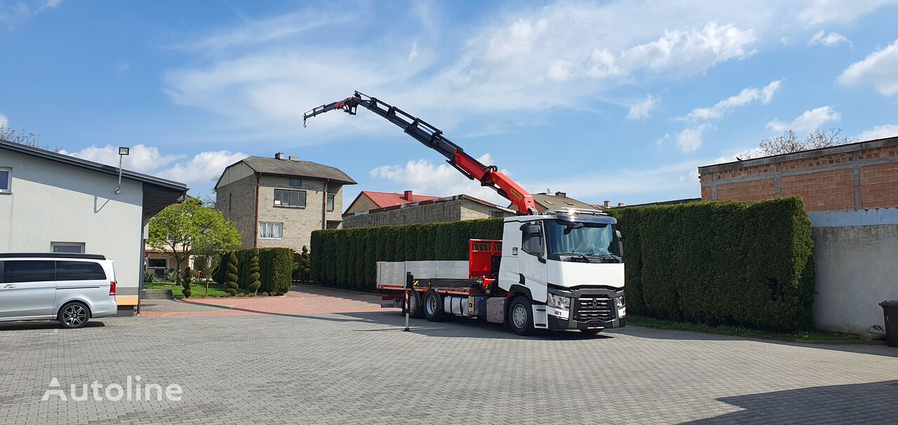 Renault T460  flatbed truck