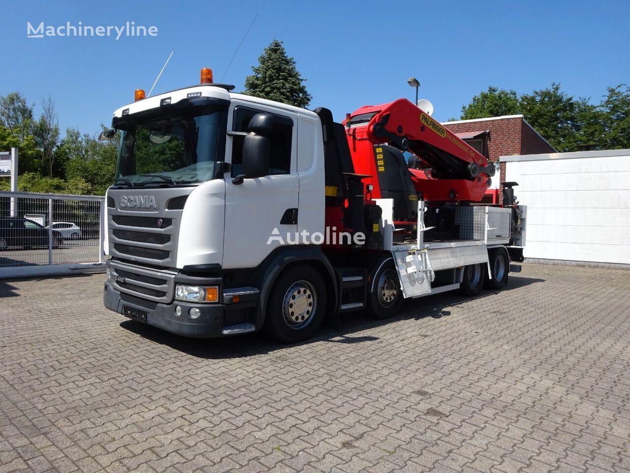 camion plateau Scania