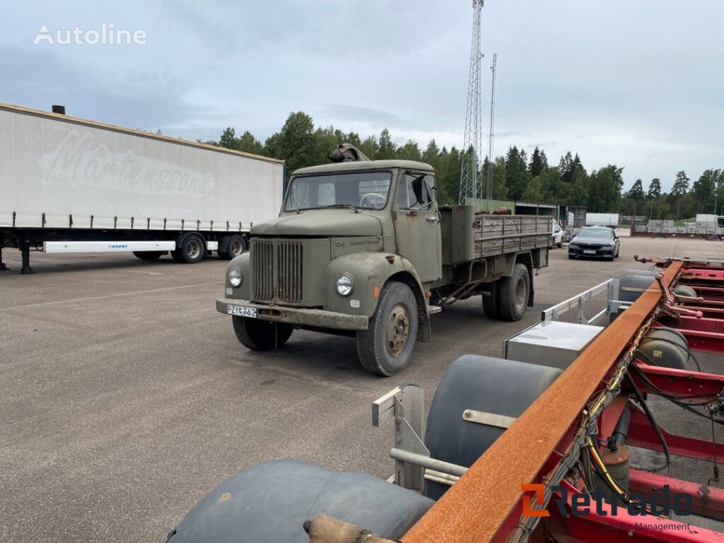 Scania AL36 42105 flatbed truck