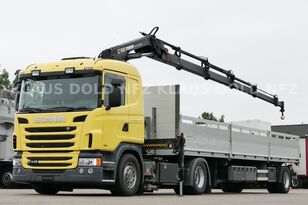 Scania G 440 flatbed truck