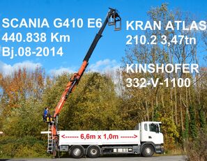 Scania G410  flatbed truck