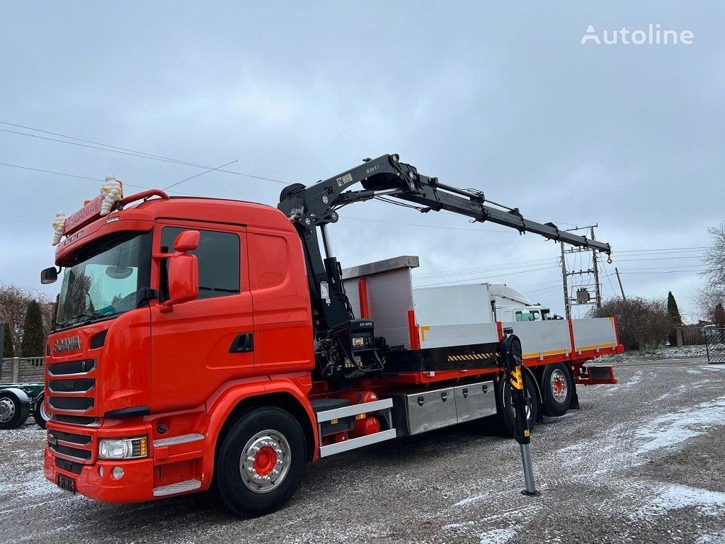 Scania G410 open laadbak vrachtwagen