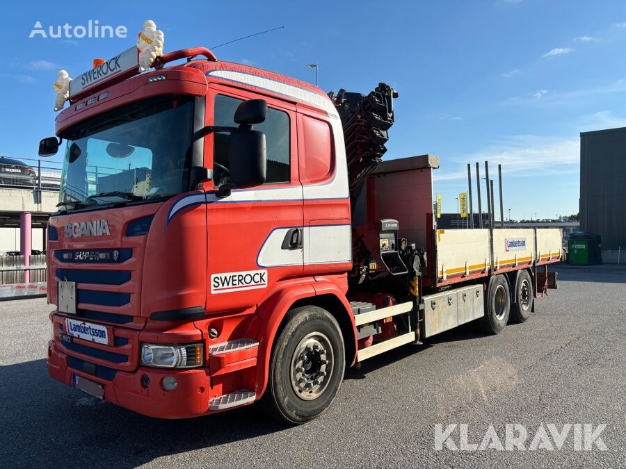 бортовой грузовик Scania G410 LB 6x2