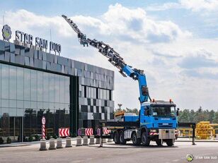 cami&atilde;o de caixa aberta Scania G440 8x8 PALFINGER PK 100002 FLY JIB WINCH CRAN