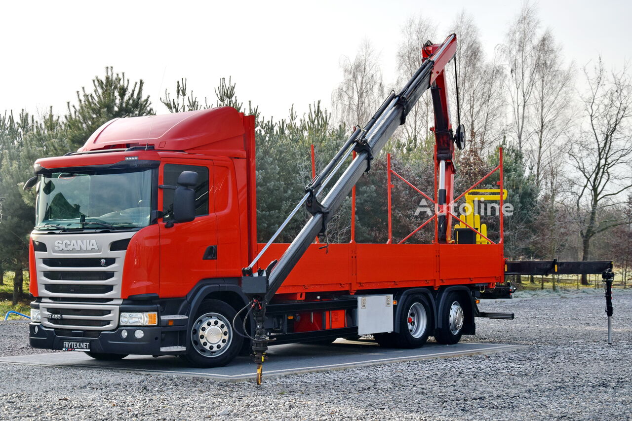 Nákladní vozidlo valník Scania G450 - Autoline