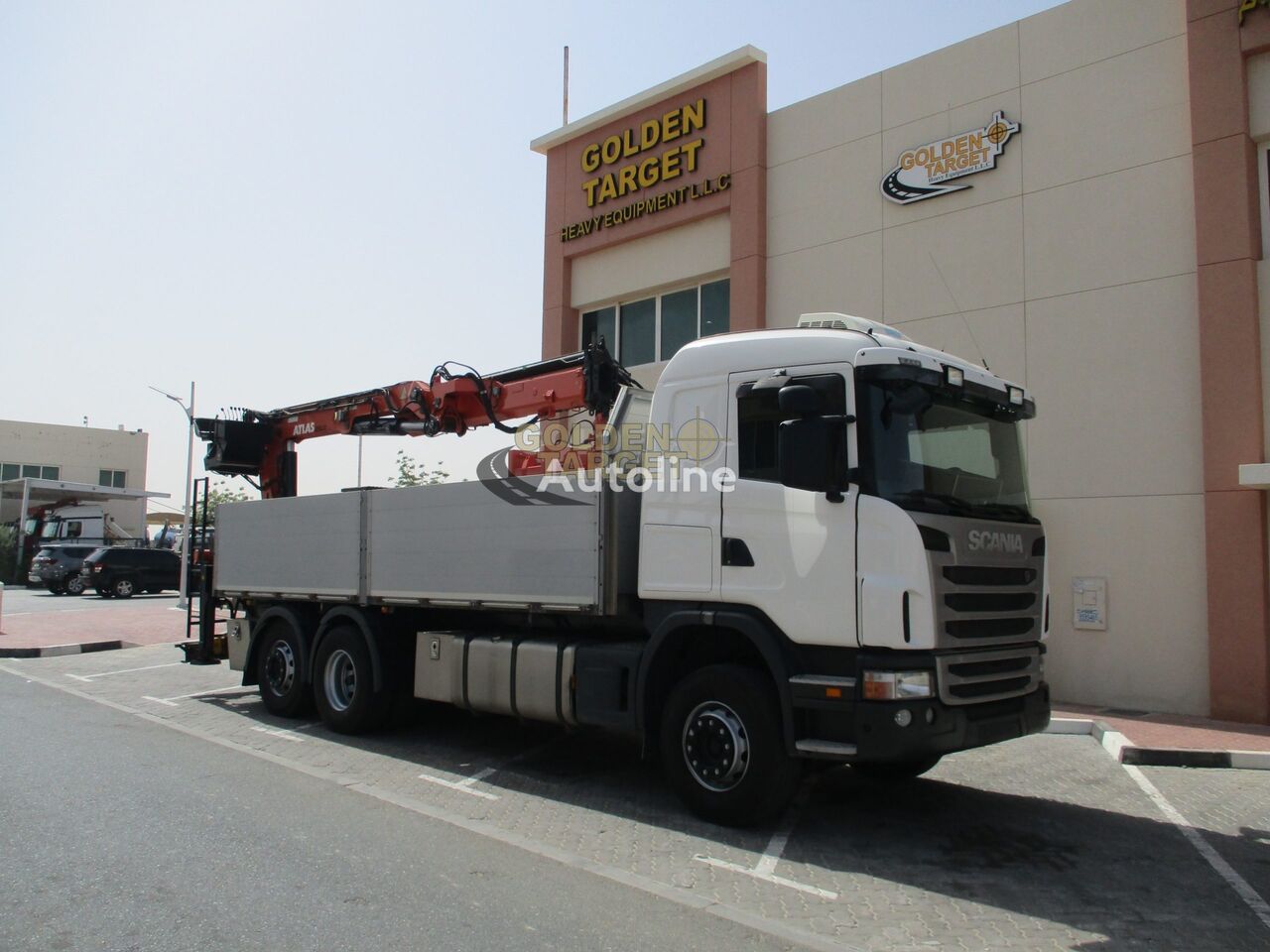 Scania G480 2012 fladvogn lastbil