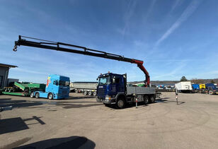 Scania G480 6x2*4 + Mobile crane flatbed truck