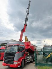 Camion plateau Scania G490 8x4 TRIDEM PRITSCHE + KRAN FASSI F275A.2.25 (5x) - ROTATOR à vendre - Image 10 | Autoline CD Camion plateau Scania G490 8x4 TRIDEM PRITSCHE + KRAN FASSI F275A.2.25 (5x) - ROTATOR | Image 10 - Autoline