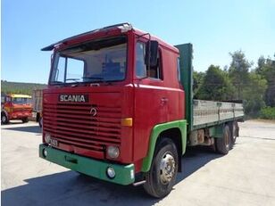 Scania LB141 V8  flatbed truck