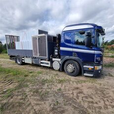 Scania P 230 flatbed truck