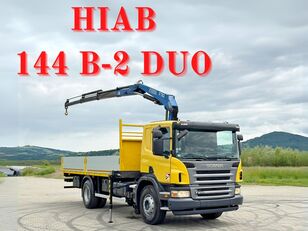Scania P 270 * FASSI F110A.23 + FUNK * TOPZUSTAND kamion s ravnom platformom