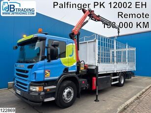 бортовой грузовик Scania P 280 CNG, Palfinger, Remote