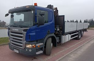 Scania P 340 Hds  fladvogn lastbil