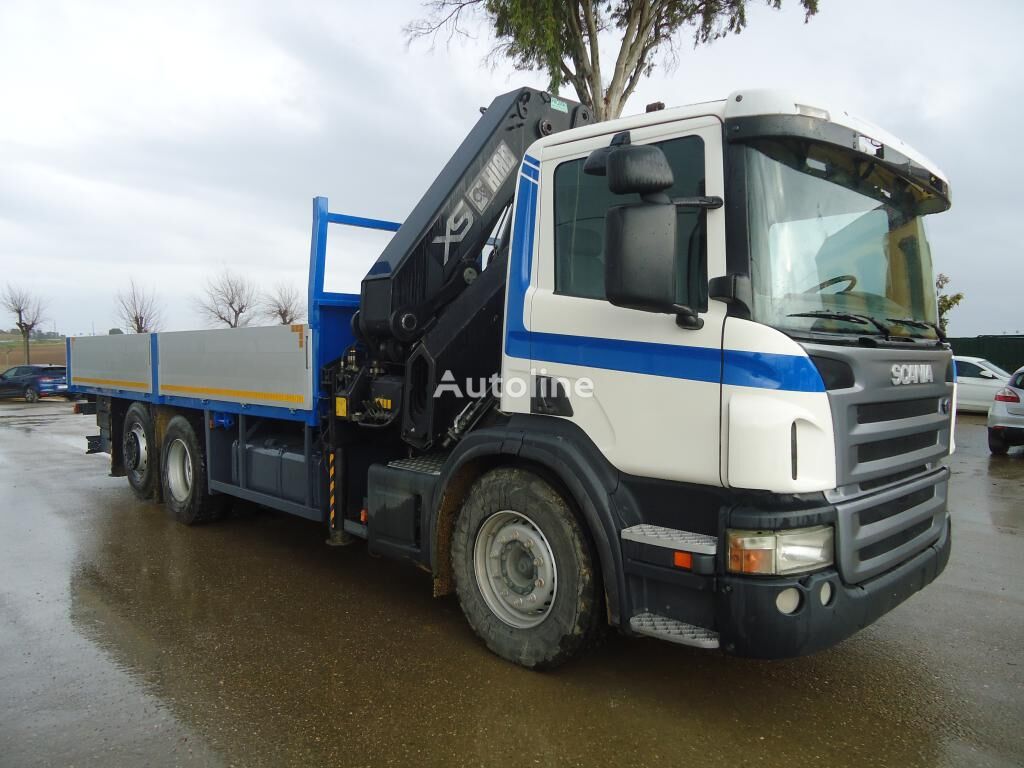 Scania P 360 flatbed truck