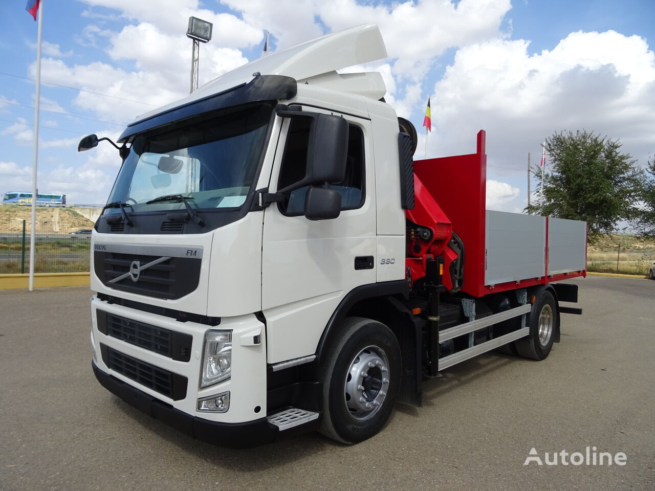 Scania P 360 flatbed truck