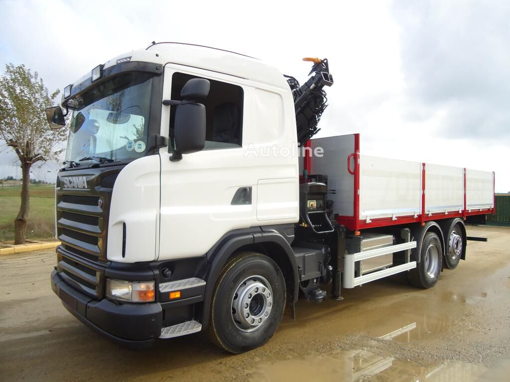 Scania P 360 flak lastbil - Autoline