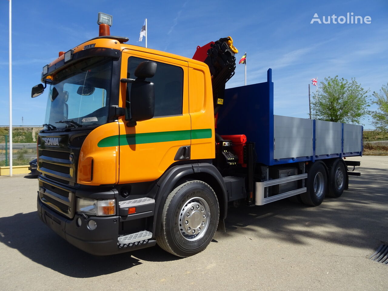 бортовой грузовик Scania P 380