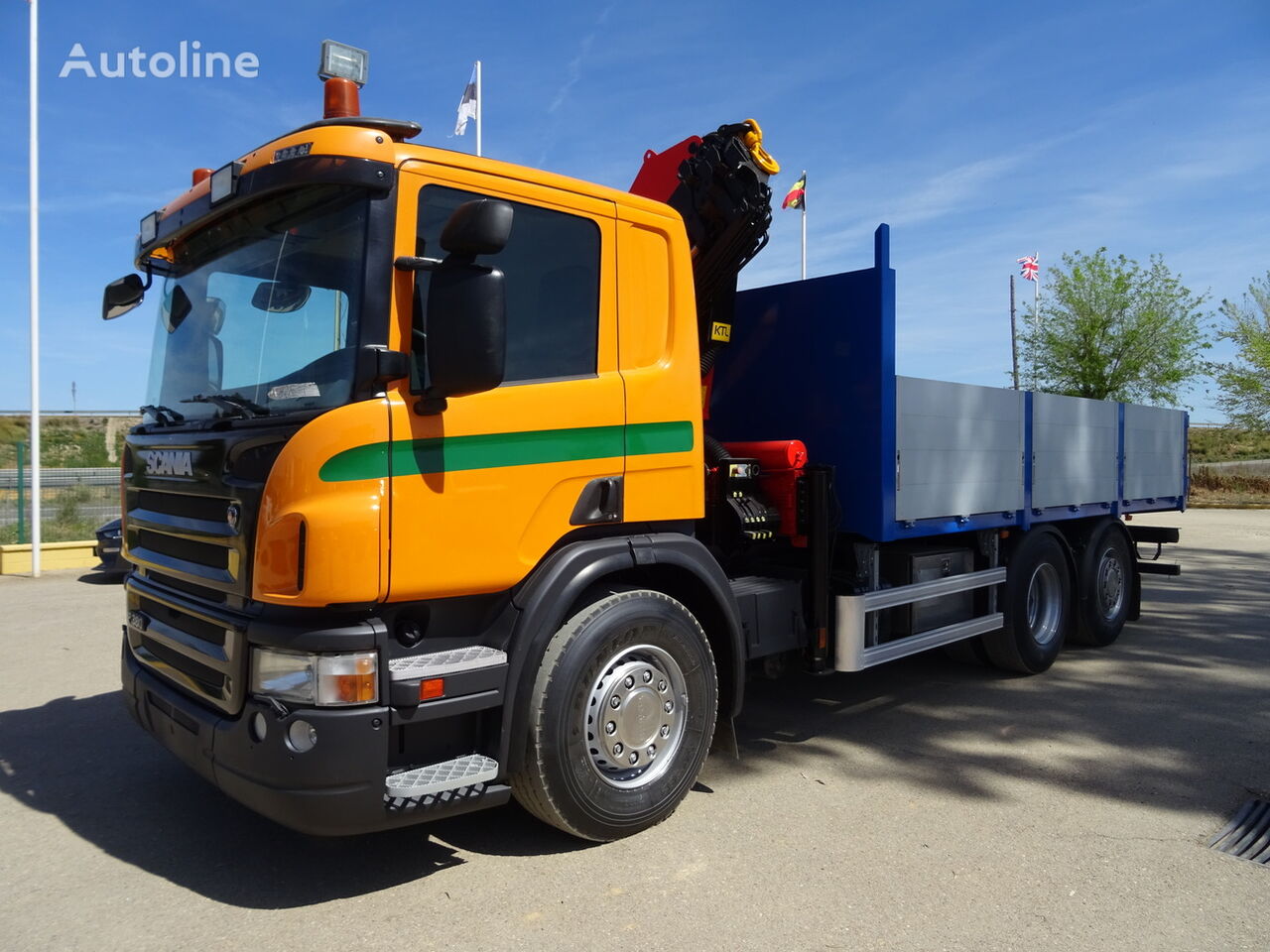 бортовой грузовик Scania P 380