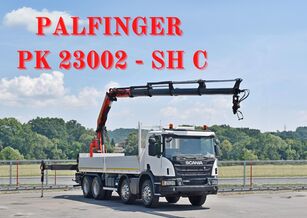 Scania P 450  flatbed truck