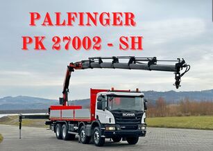 Scania P 450 * PK 27002 - SH + FUNK * 8x4 * TOPZUSTAND kamion s ravnom platformom