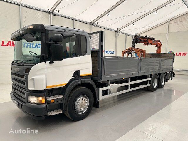 Scania P270  flatbed truck