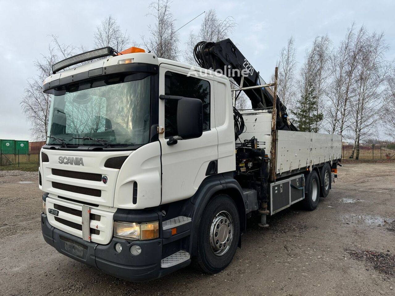 бортовой грузовик Scania P310