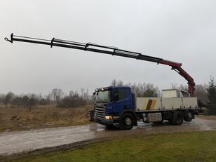 Scania P340 HMF 1820 camión caja abierta