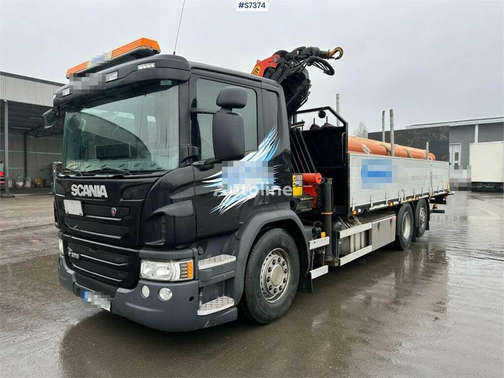 бортовой грузовик Scania P370