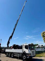 Scania P380 8x4 TRIDEM + CRANE HIAB 244 E-7 - PLATFORM 7m00 - 5/6F ROTA cami&oacute;n caja abierta