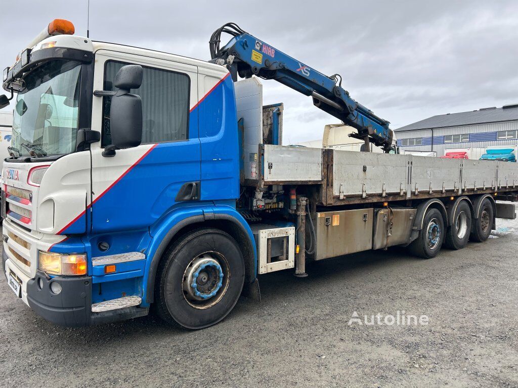 Φορτηγό καρότσα Scania P420 LB8X2/4 CP16-hytt,HB 6500 - Autoline