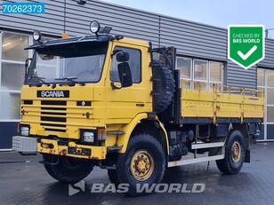 бортовой грузовик Scania P93M 4X4 Manual Big-Axle Steelsuspension CP13