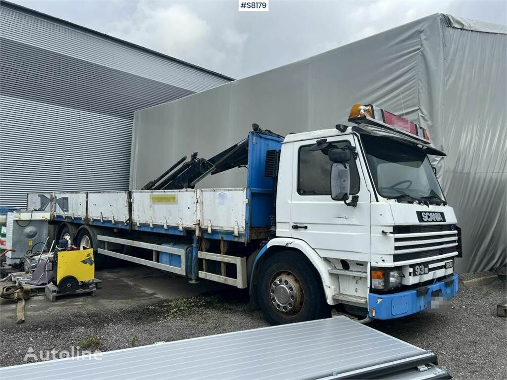 Scania P93ML6X2L flatbed truck