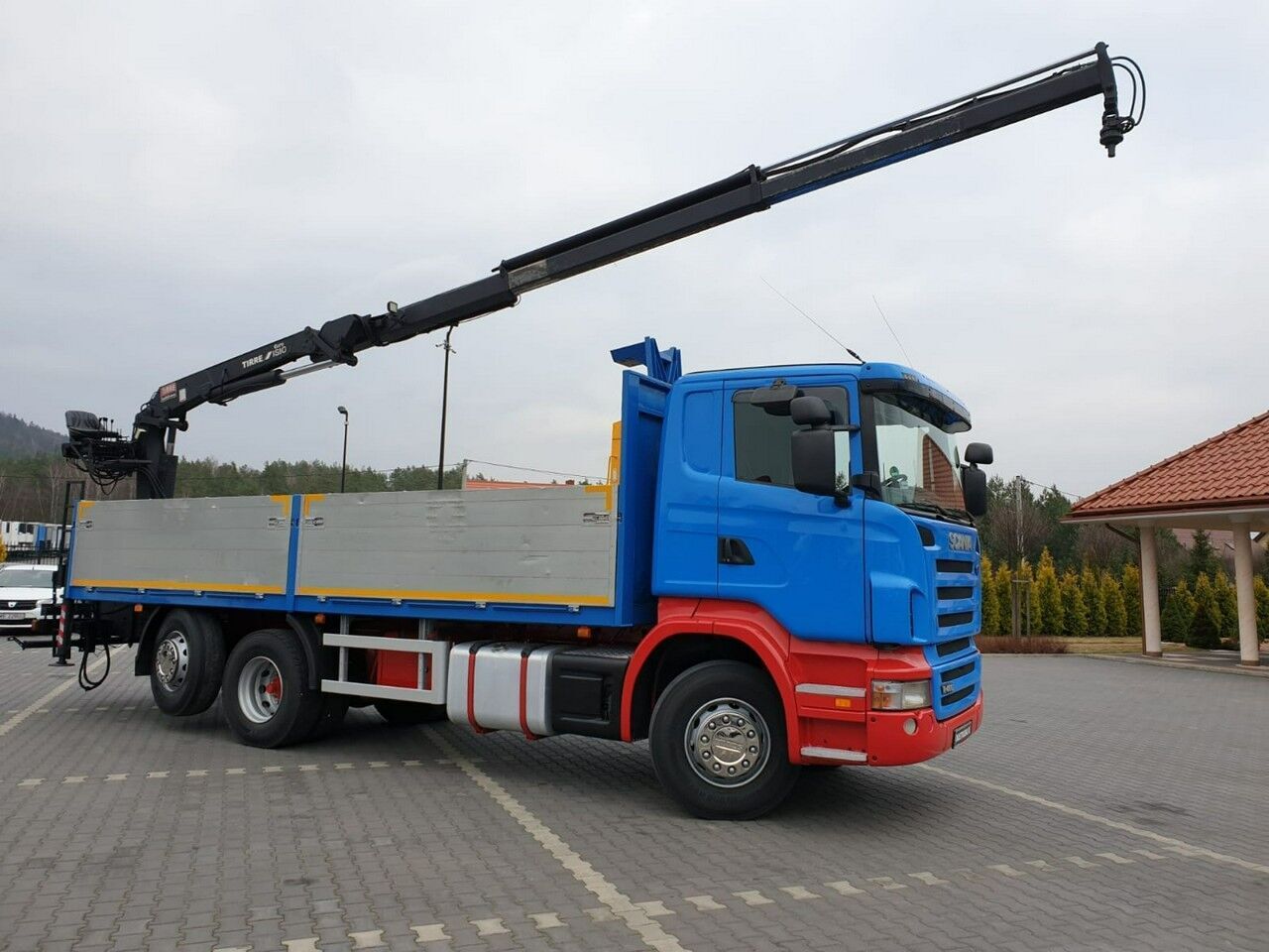 camion plateau Scania R 400