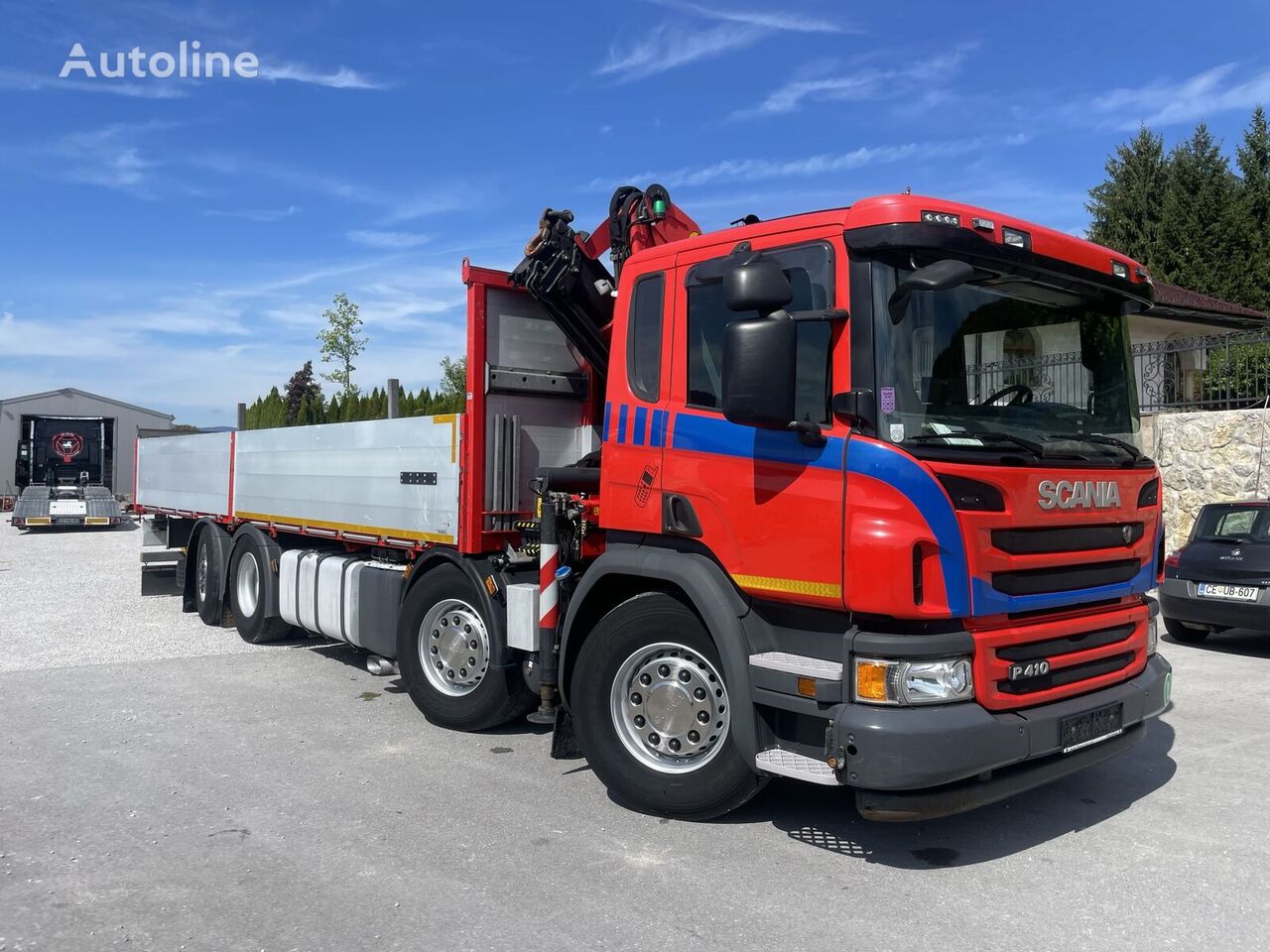 Scania R 410 camión caja abierta