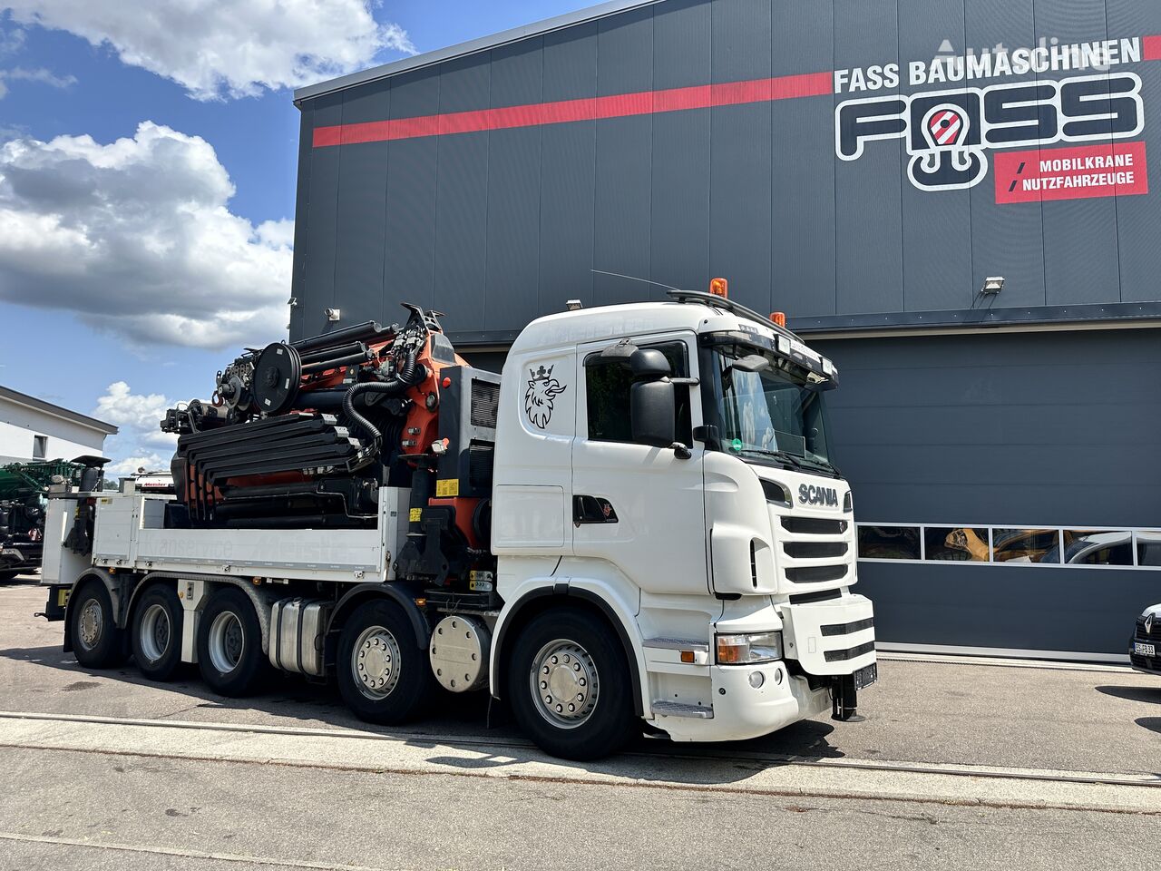 Scania R 560 LB 10x4 | Palfinger PK 200002 L-SH | Jib PJ 300 L | Arbeit open laadbak vrachtwagen