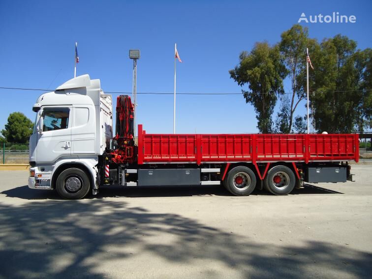 Scania R 730 camión caja abierta