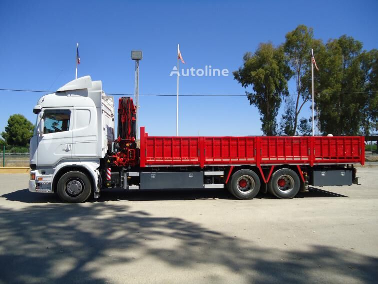 Scania R 730 flatbed truck - Autoline