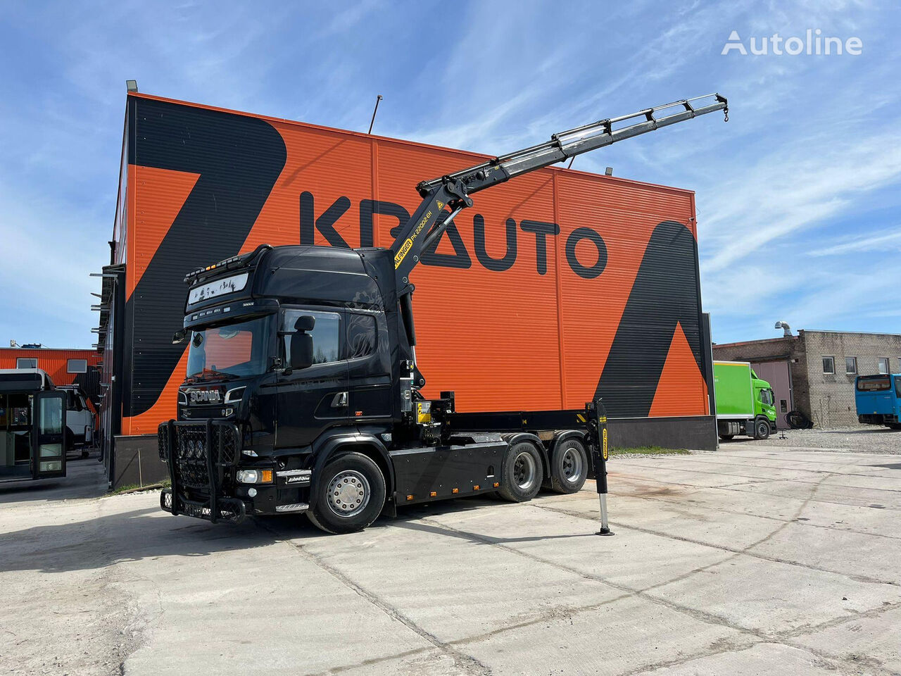 Scania R 730 6x4 PK22002 / RETARDER Pritsche LKW