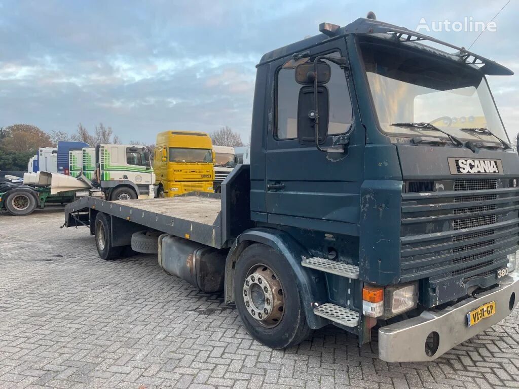 شاحنة مسطحة Scania R113-380 AUTO TRANSPORTER