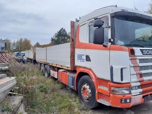 Scania R124 bortu kravas automašīna