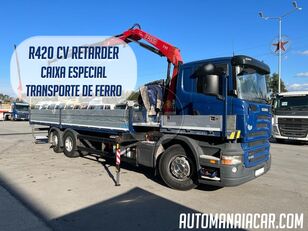 Scania R420  flak lastbil