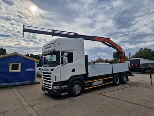 Scania R420  6x2  Palfinger 18500 platós teherautó