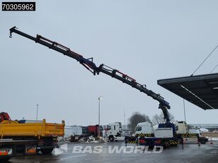 شاحنة مسطحة Scania R420 R 8X2 Palfinger PK100002 Crane Kran + PJ170 JIB Lift Axle E