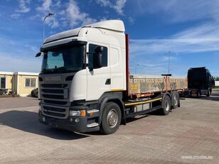 Scania R450/FULL AIR 6x2 (PDF) flatbed truck